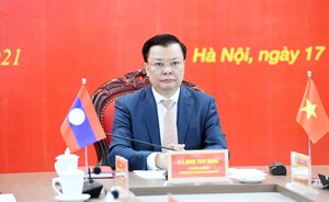 Thúc đẩy quan hệ hợp tác giữa Thủ đô Hà Nội và Thủ đô Viêng Chăn lên tầm cao mới